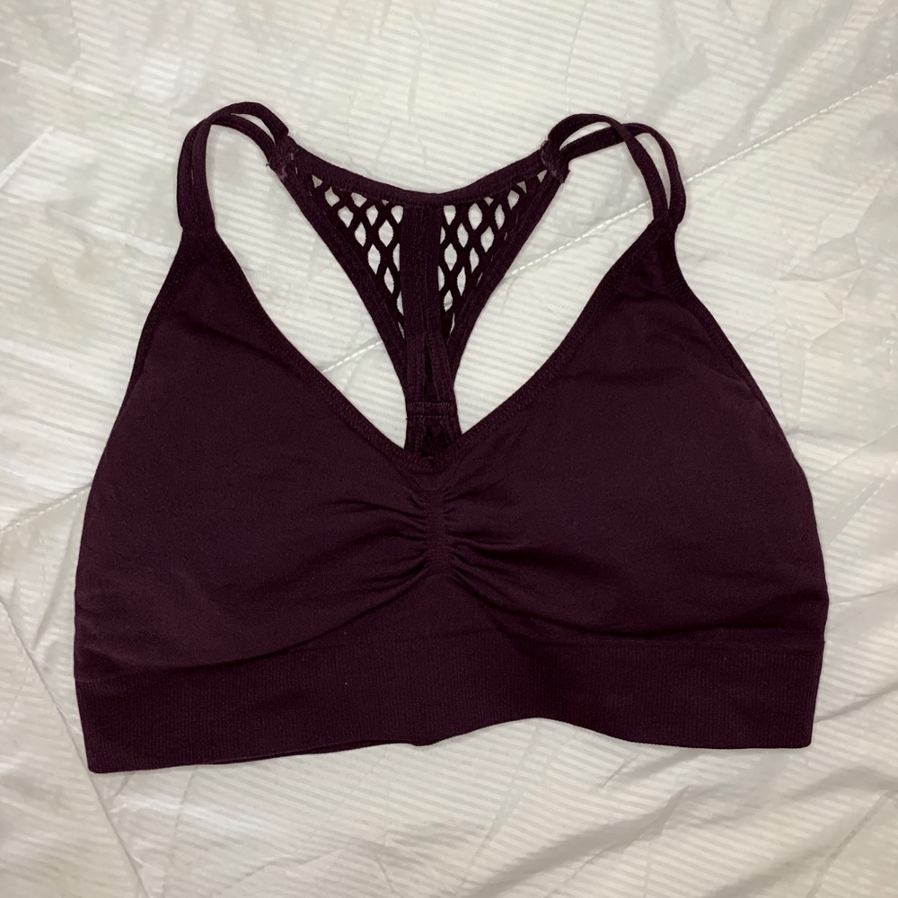 FABLETICS SPORTS BRA • SIZE SMALL • MAROON